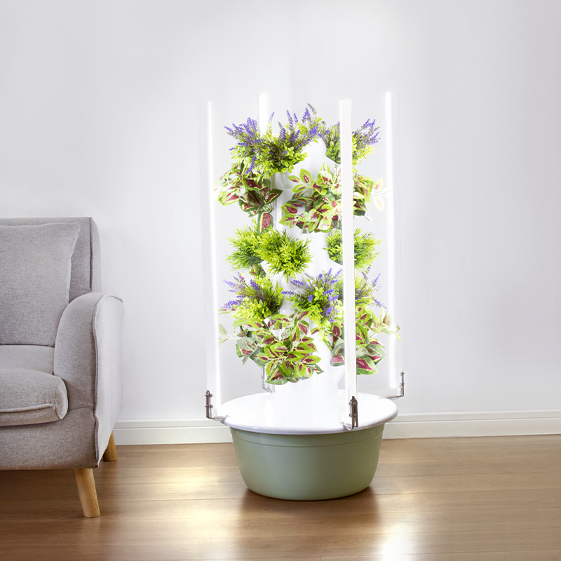 Hydroponic Farming Agriculture - Sistem Pertanian Vertikal Hidroponik 5 Lapis