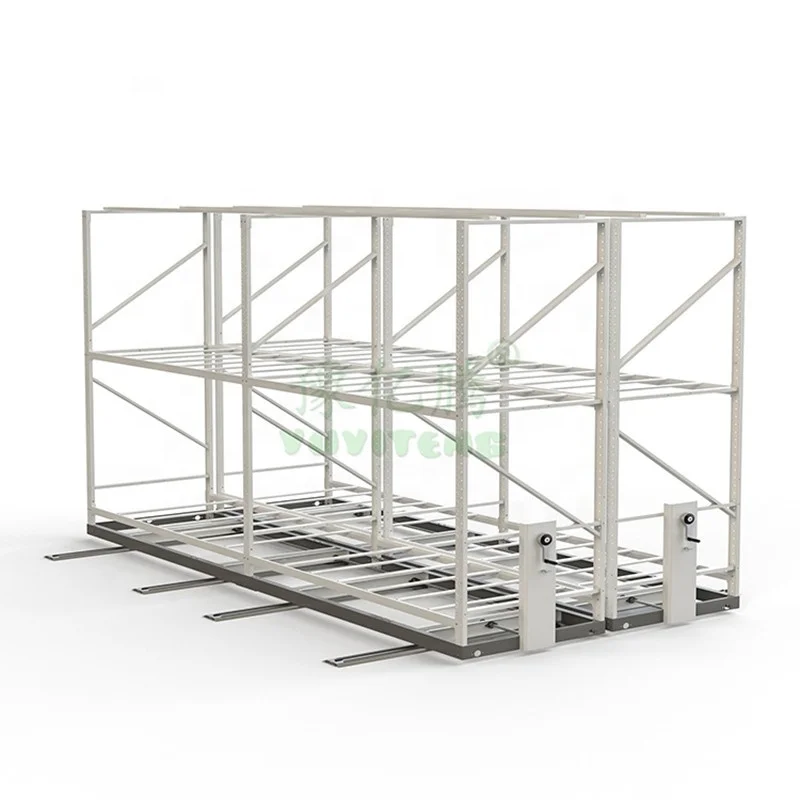 Hydroponic Farming Agriculture - Rak Hidroponik Vertikal Baja Besar dengan