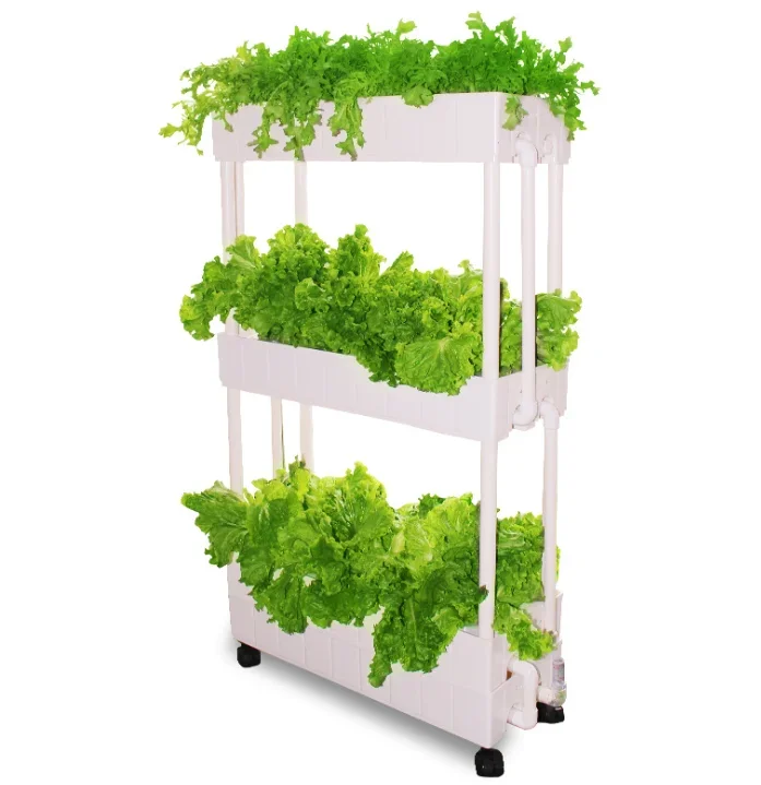 Hydroponic Farming Agriculture - Rak hidroponik pertanian vertikal untuk budidaya