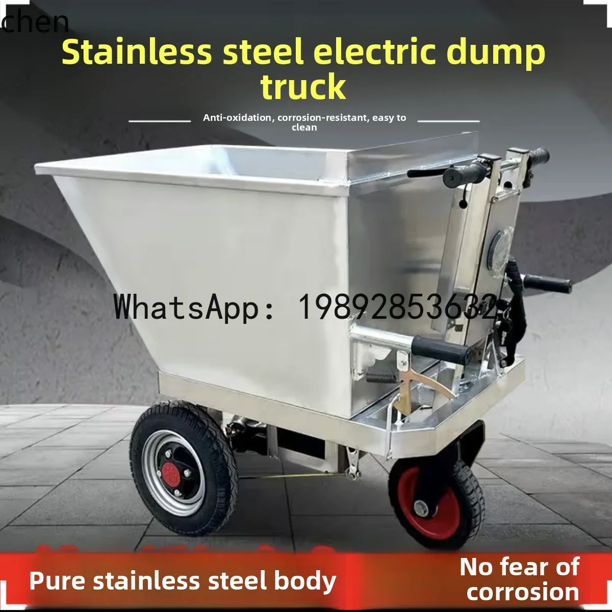 Agriculture Farming Vehicles - Truk sampah listrik baja tahan karat