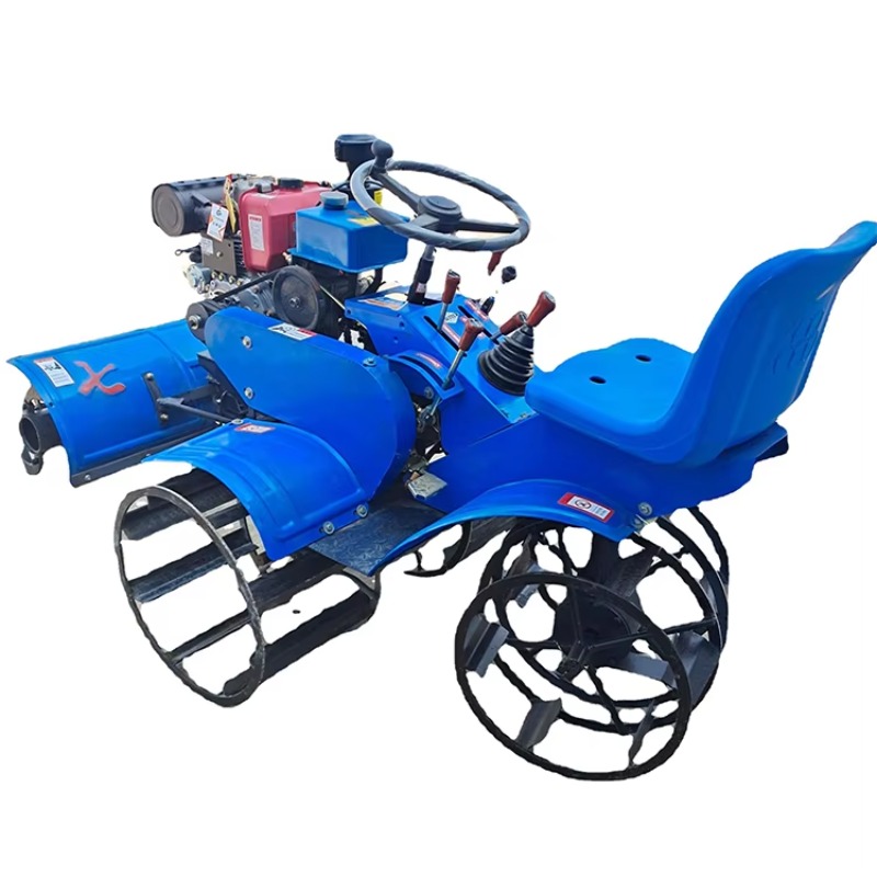 Agriculture Farming Rice - Mesin Pengolah Tanah Padi Diesel Dorong