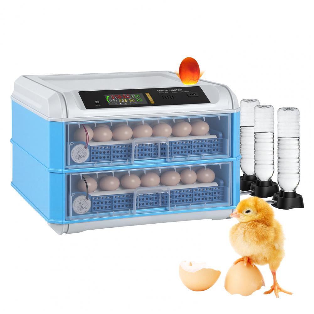 Quail Egg Incubator - 120 Inkubator Telur, Pengaturan Pemutar Telur