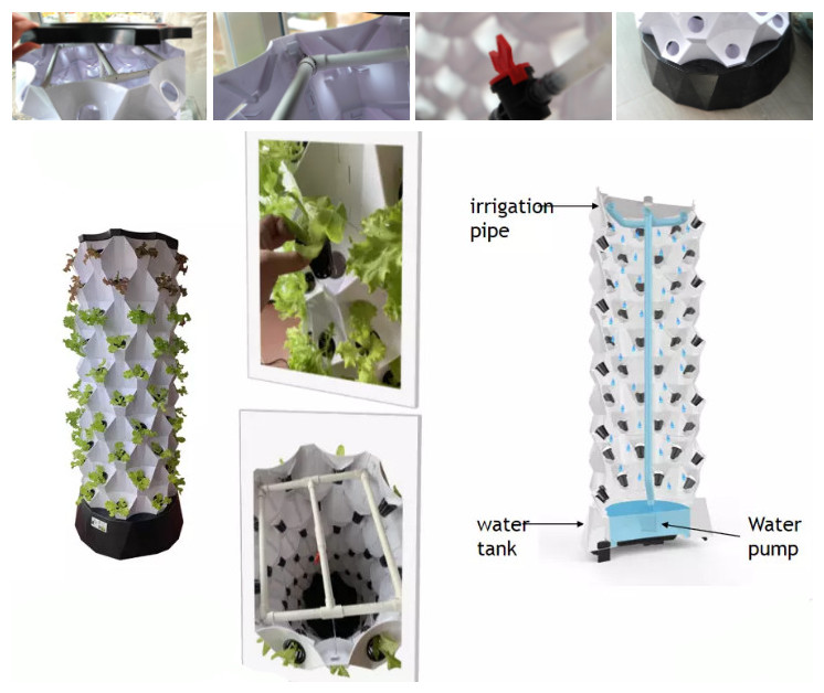 Peralatan Irigasi Pertanian Ve - Hydroponic Farming Agriculture ulasan dan harga