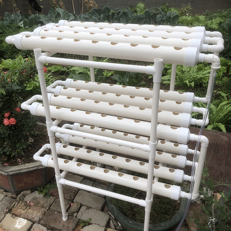 Sistem Menara Hidroponik NFT V - Hydroponic Farming Agriculture ulasan dan harga