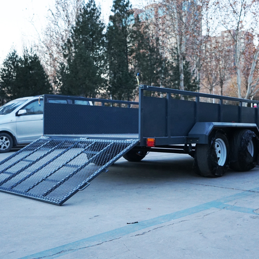 Trailer dengan Ramp untuk Trak - Agriculture Farming Tractor ulasan dan harga