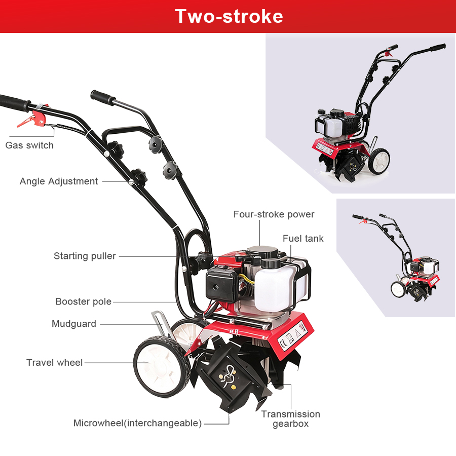 Mesin Pengolah Tanah Mini Tung - Farming Agriculture Equipment ulasan dan harga