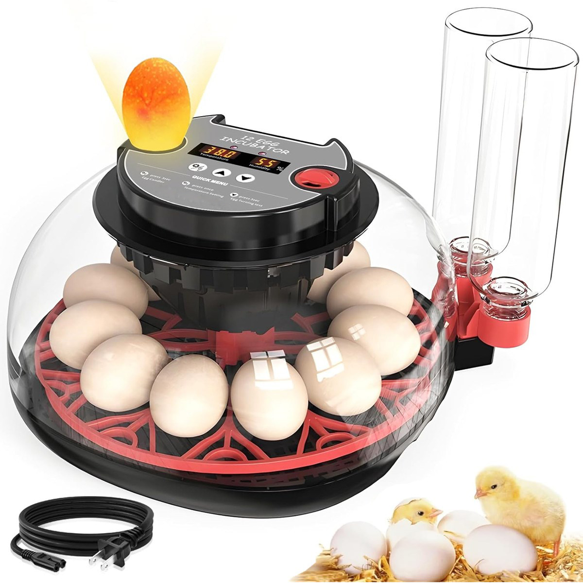 Inkubator Telur Otomatis 12 Te - Quail Egg Incubator ulasan dan harga