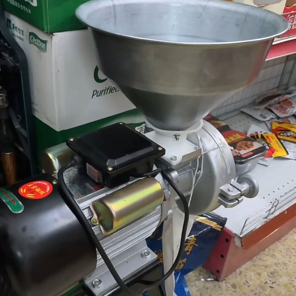 Penggiling Gandum Listrik Peng - Grain Mill Grinder ulasan dan harga