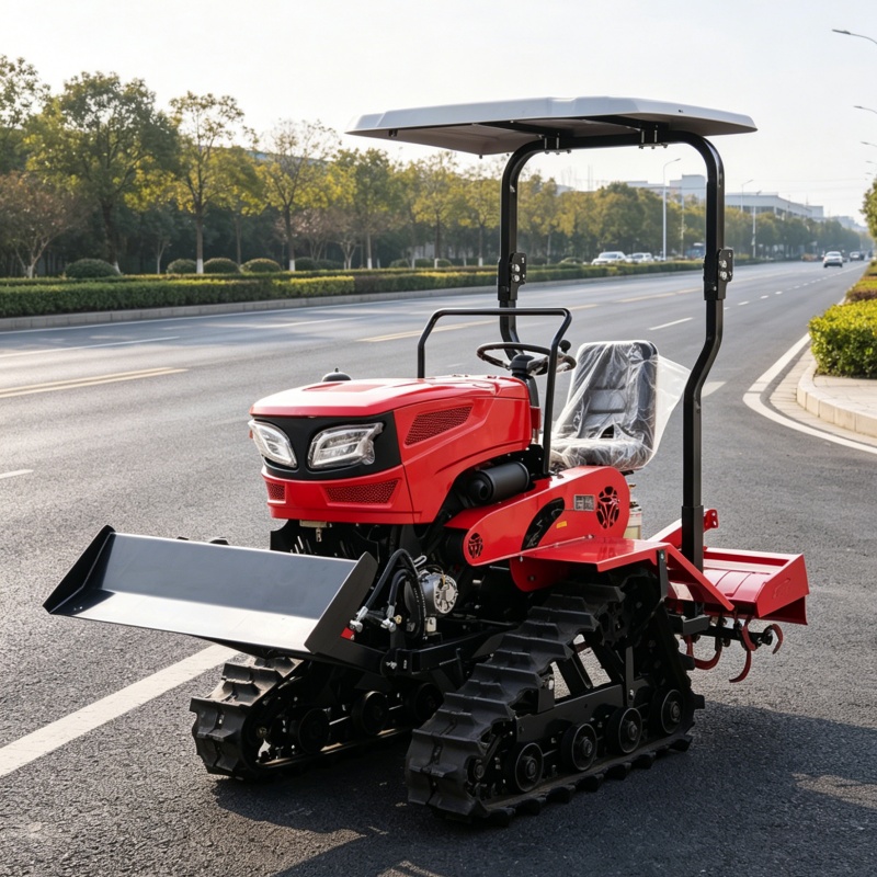 Mesin Pengolah Tanah Putar Cra - Agriculture Farming Tractor ulasan dan harga