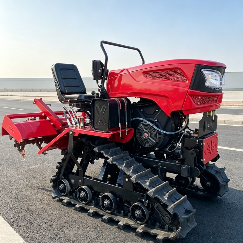 Mesin Pengolah Tanah Putar Cra - Agriculture Farming Tractor ulasan dan harga