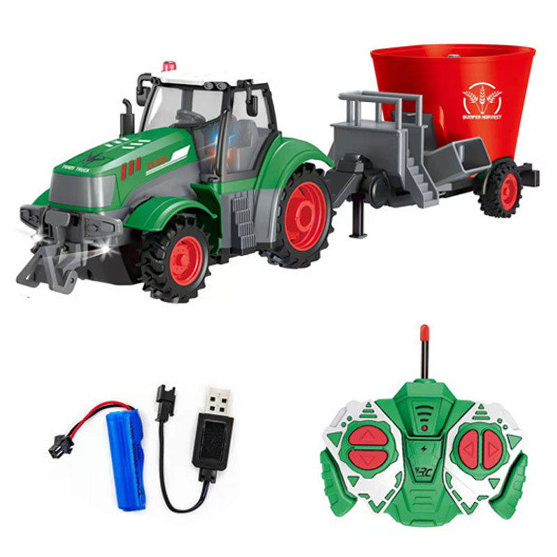 1:24 RC Mobil 27MHZ Radio Remo - Agriculture Farming Vehicles ulasan dan harga