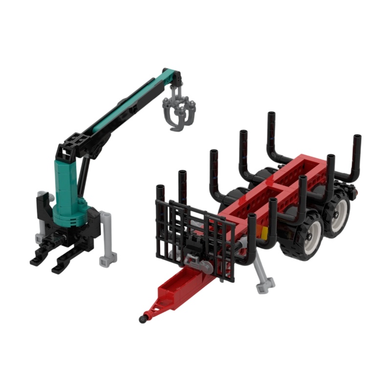Blok Bangunan MOC Traktor Kota - Agriculture Farming Vehicles ulasan dan harga