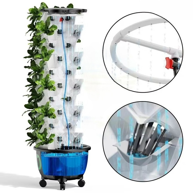 Sistem Menara Pertanian Vertik - Hydroponic Farming Agriculture ulasan dan harga